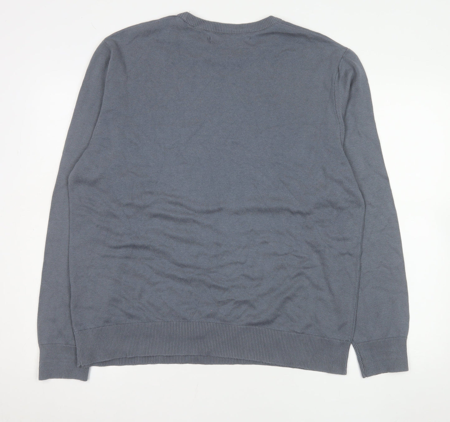 Mens UK Size XL Jameson Carter Grey Pullover Jumper