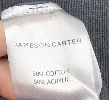 Mens UK Size XL Jameson Carter Grey Pullover Jumper