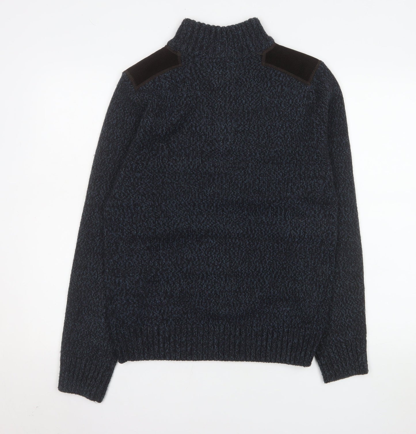 Mens UK Size S NEXT Blue Pullover Sweatshirt