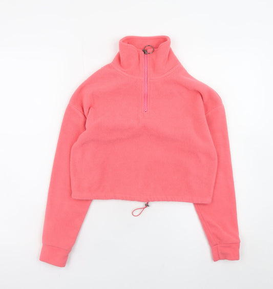 Womens UK Size 6 Brave Soul Pink Pullover Sweatshirt