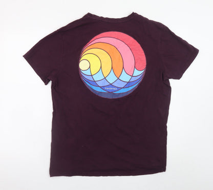 Mens UK Size XL Friend or Faux Purple  T-Shirt
