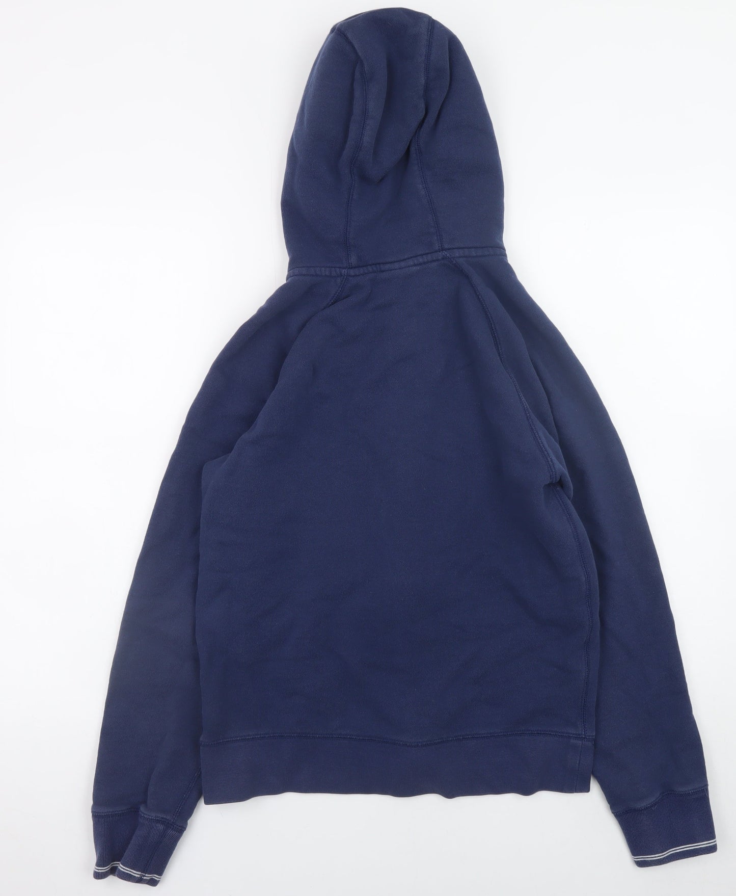 Mens UK Size S Nike Blue Full Zip Hoodie