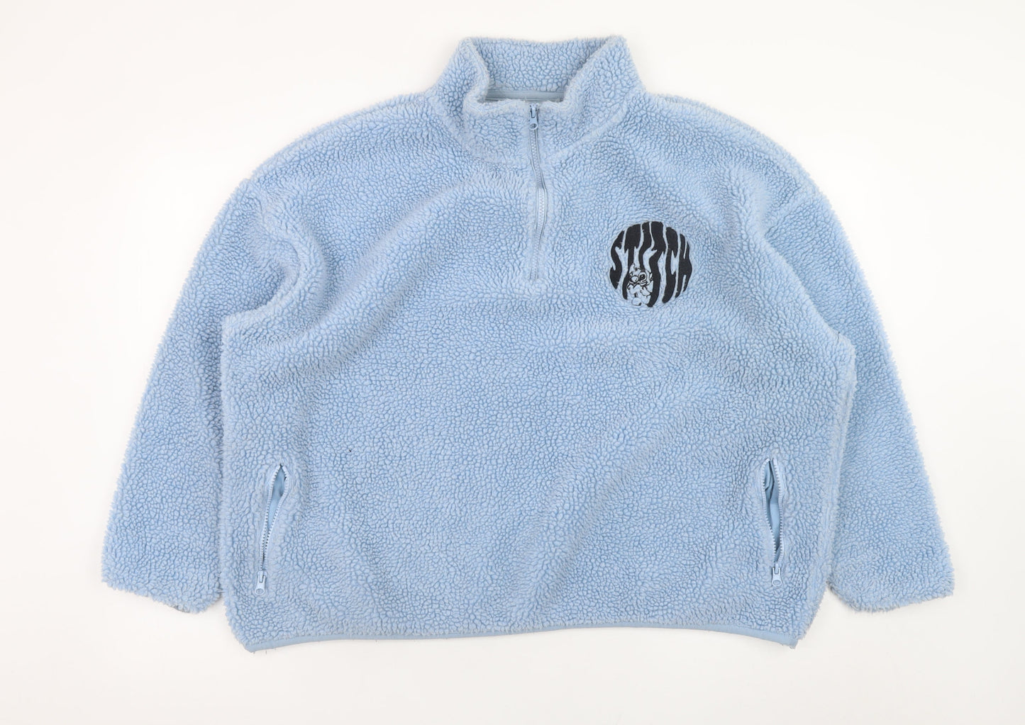 Womens UK Size XL Disney Blue Pullover Sweatshirt
