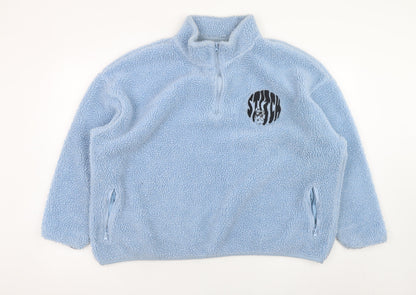 Womens UK Size XL Disney Blue Pullover Sweatshirt