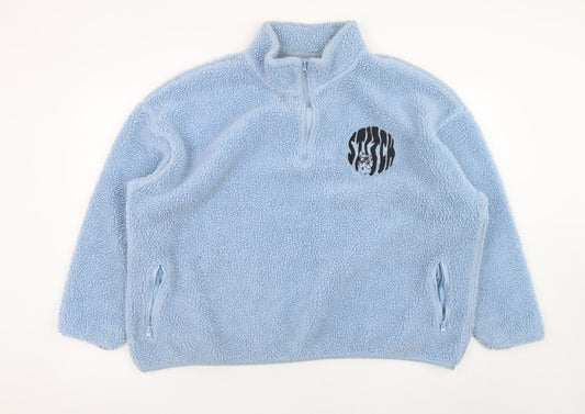 Womens UK Size XL Disney Blue Pullover Sweatshirt