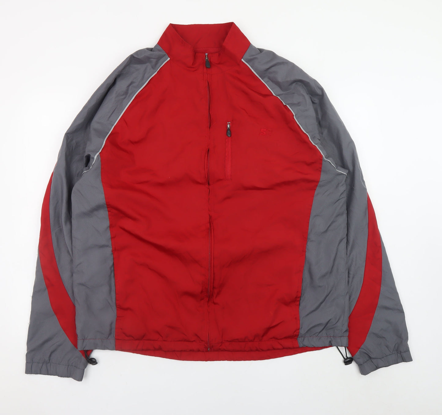 Mens UK Size L Starter Red Basic Jacket