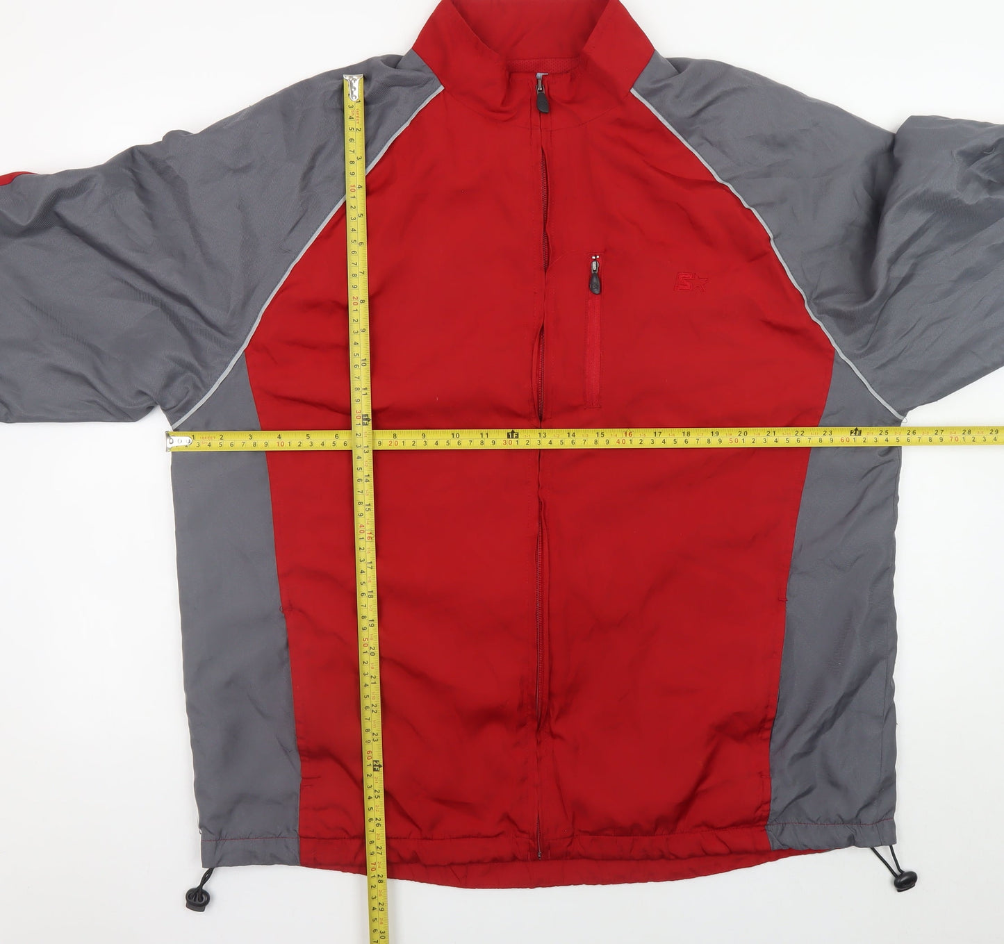 Mens UK Size L Starter Red Basic Jacket