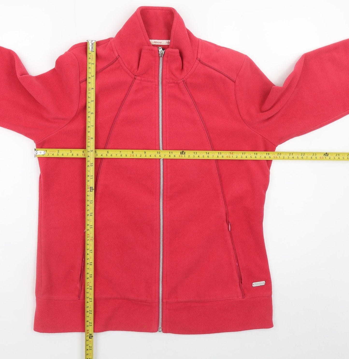 Womens UK Size 12 Maine New England Red Basic Jacket