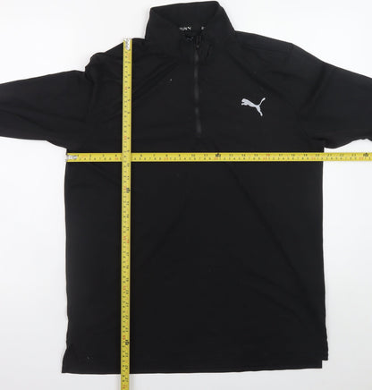 Mens UK Size M PUMA Black Running & Jogging Gym & Training Jacket