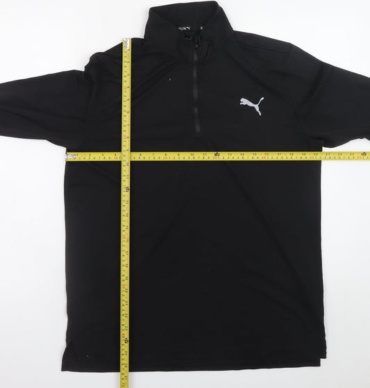 Mens UK Size M PUMA Black Running & Jogging Gym & Training Jacket
