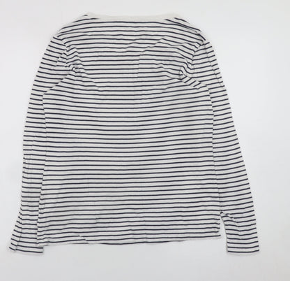 Womens UK Size L Gap White Basic T-Shirt