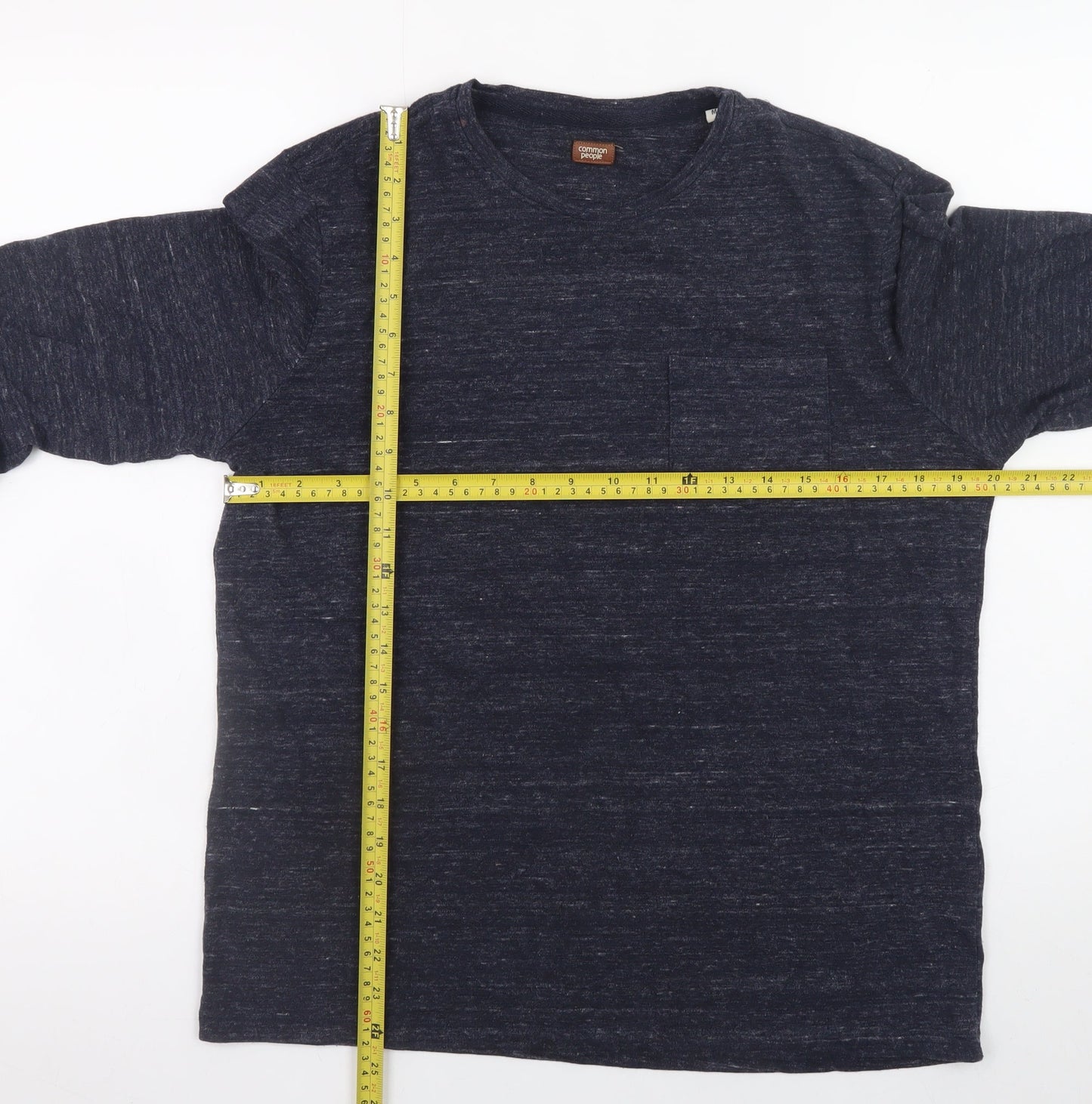 Mens UK Size M Common People Blue  T-Shirt