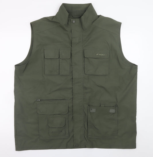 Mens UK Size 2XL Mountainlife Green Bodywarmer
