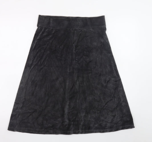 Womens UK Size 10 Mantaray A-Line Velvet Skirt