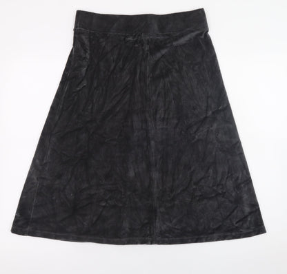 Womens UK Size 10 Mantaray A-Line Velvet Skirt