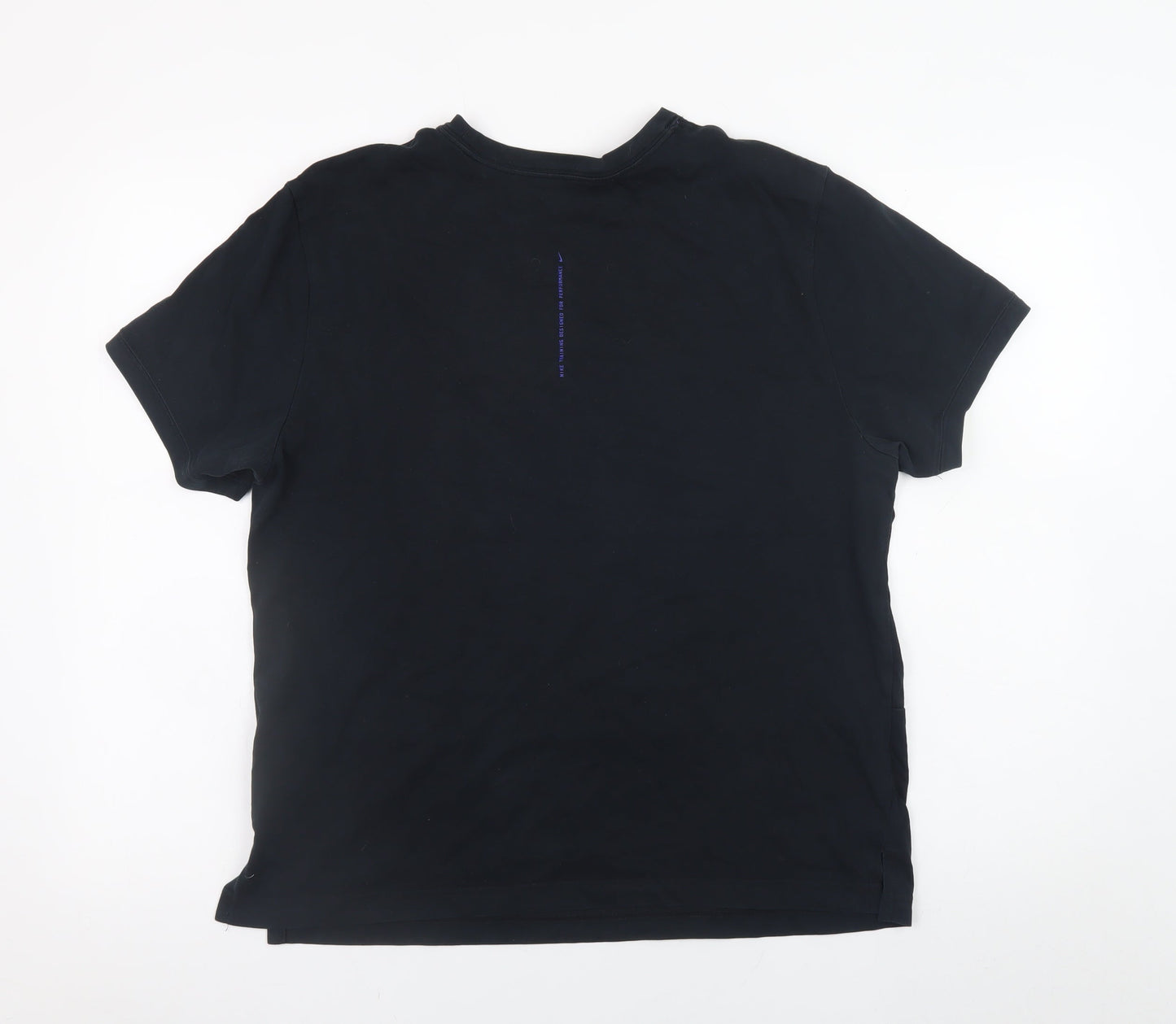Nike Men's Black Dri-Fit Short Sleeve Sports T-Shirt M