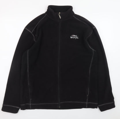 Weird Fish Men’s Black Fleece Full Zip Jacket M