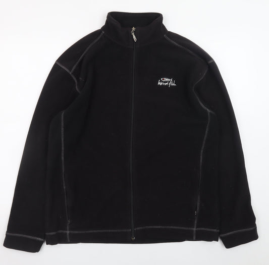 Weird Fish Men’s Black Fleece Full Zip Jacket M