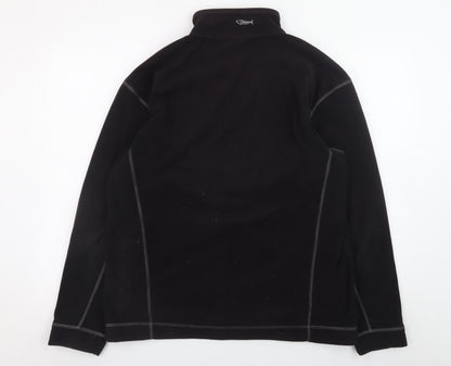 Weird Fish Men’s Black Fleece Full Zip Jacket M