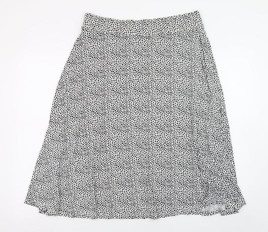 Womens UK Size 16 Marks and Spencer A-Line Jersey Skirt