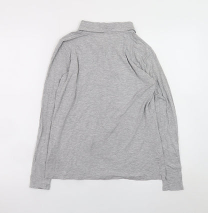 Womens UK Size 14 PURE Collection Grey Basic Blouse
