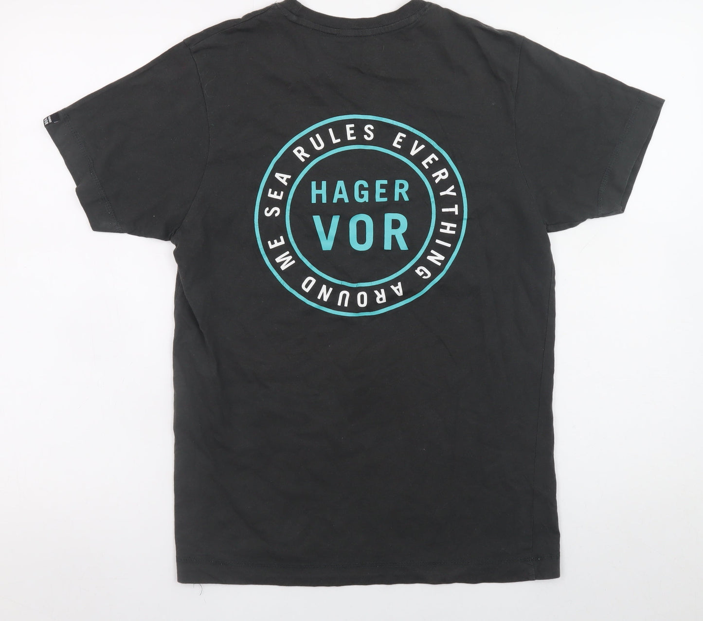 Mens UK Size XS Hager Vor Black  T-Shirt