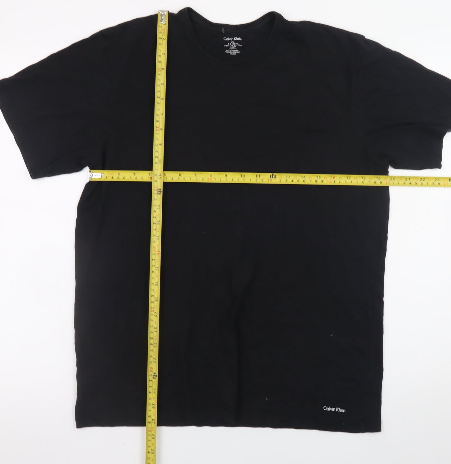 Mens UK Size L Calvin Klein Black  T-Shirt