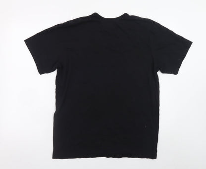 Mens UK Size L Calvin Klein Black  T-Shirt