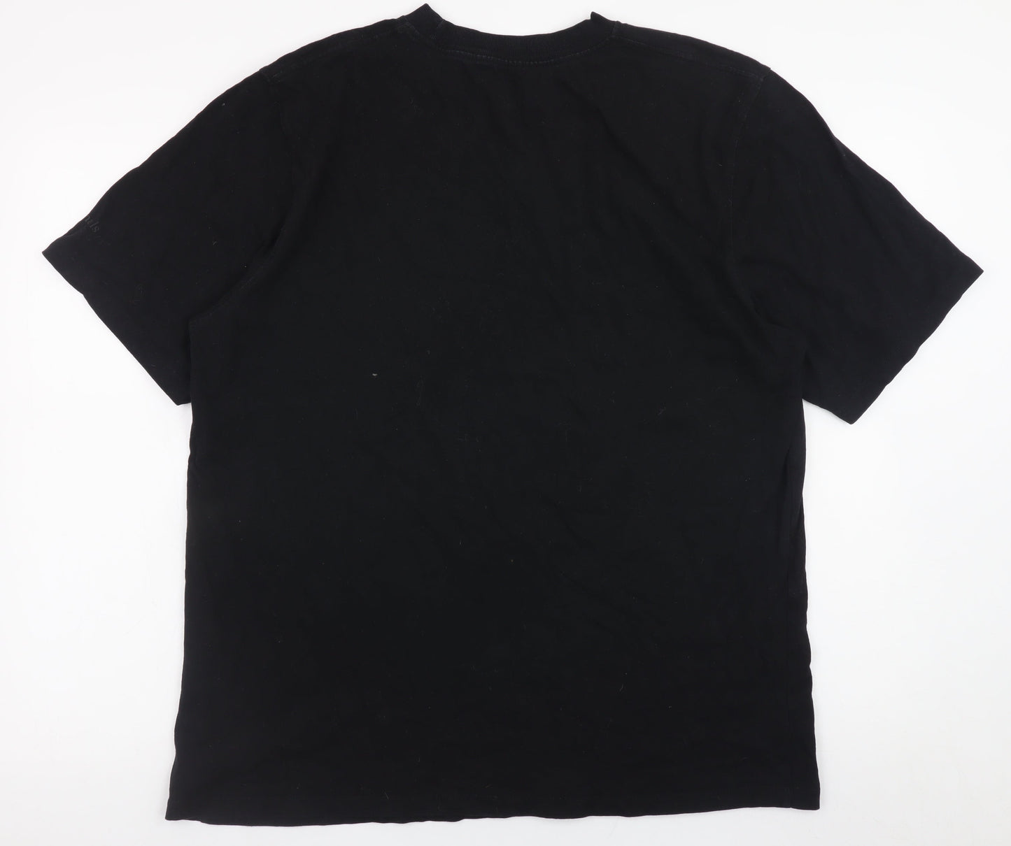 Mens UK Size XL JACK & JONES Black  T-Shirt