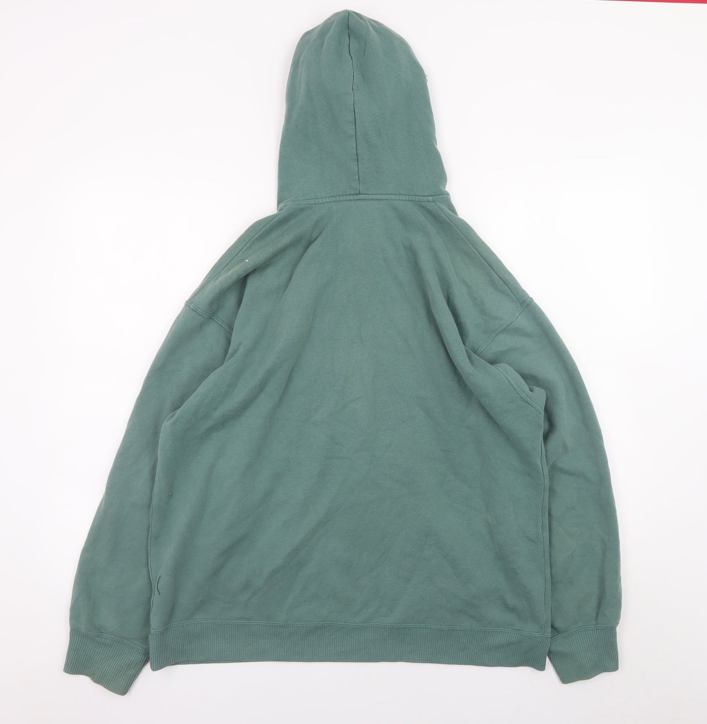 Mens UK Size S Hollister Green Pullover Hoodie