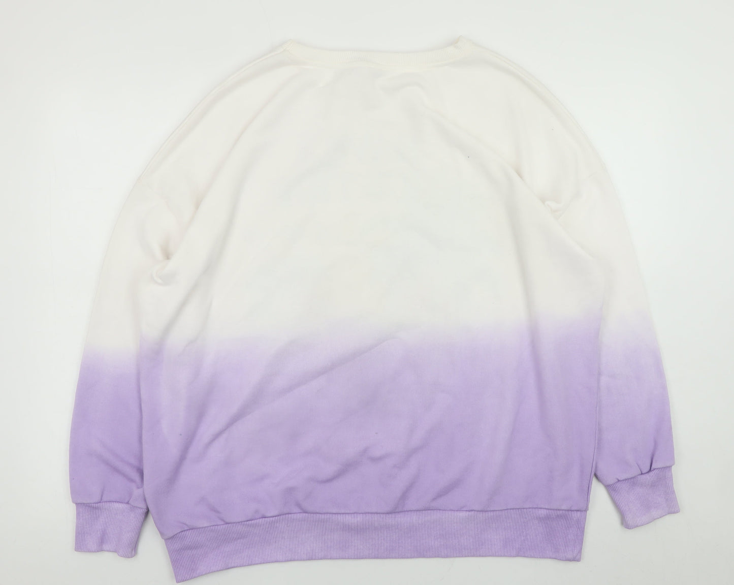 Womens UK Size S George Multicoloured Pullover Sweatshirt