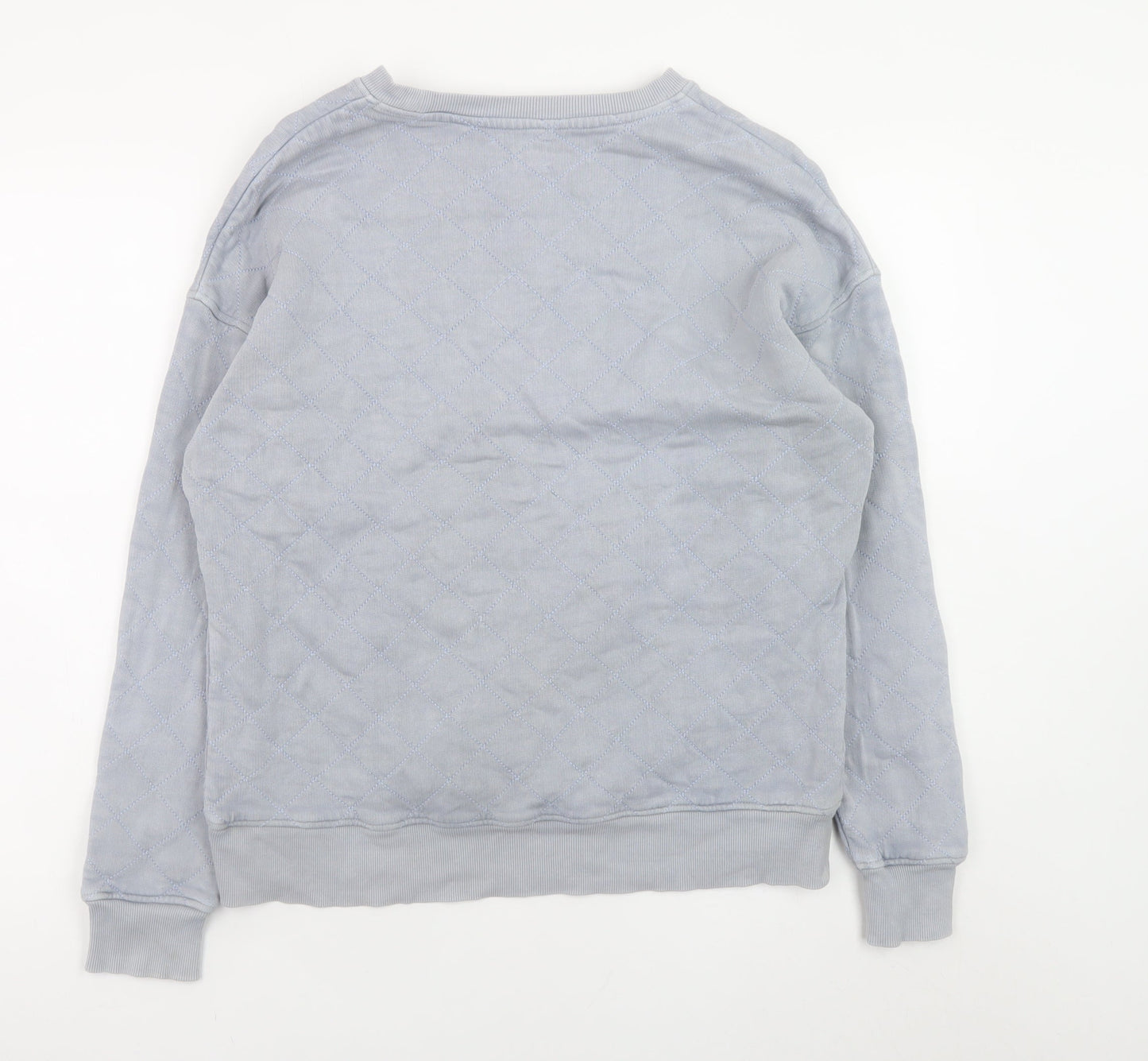 Unisex Adults UK Size S Hush Grey Pullover Sweatshirt