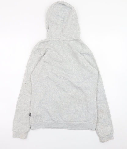 Teens UK Size 164 PUMA Grey Pullover Hoodie