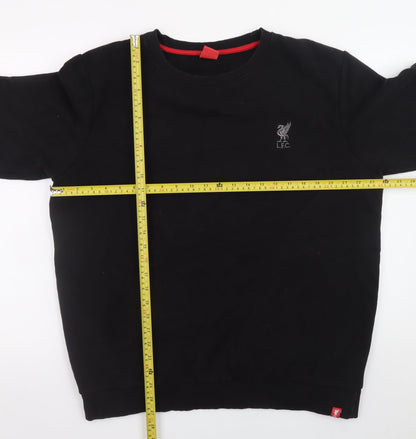Mens UK Size XL LFC Black Pullover Sweatshirt