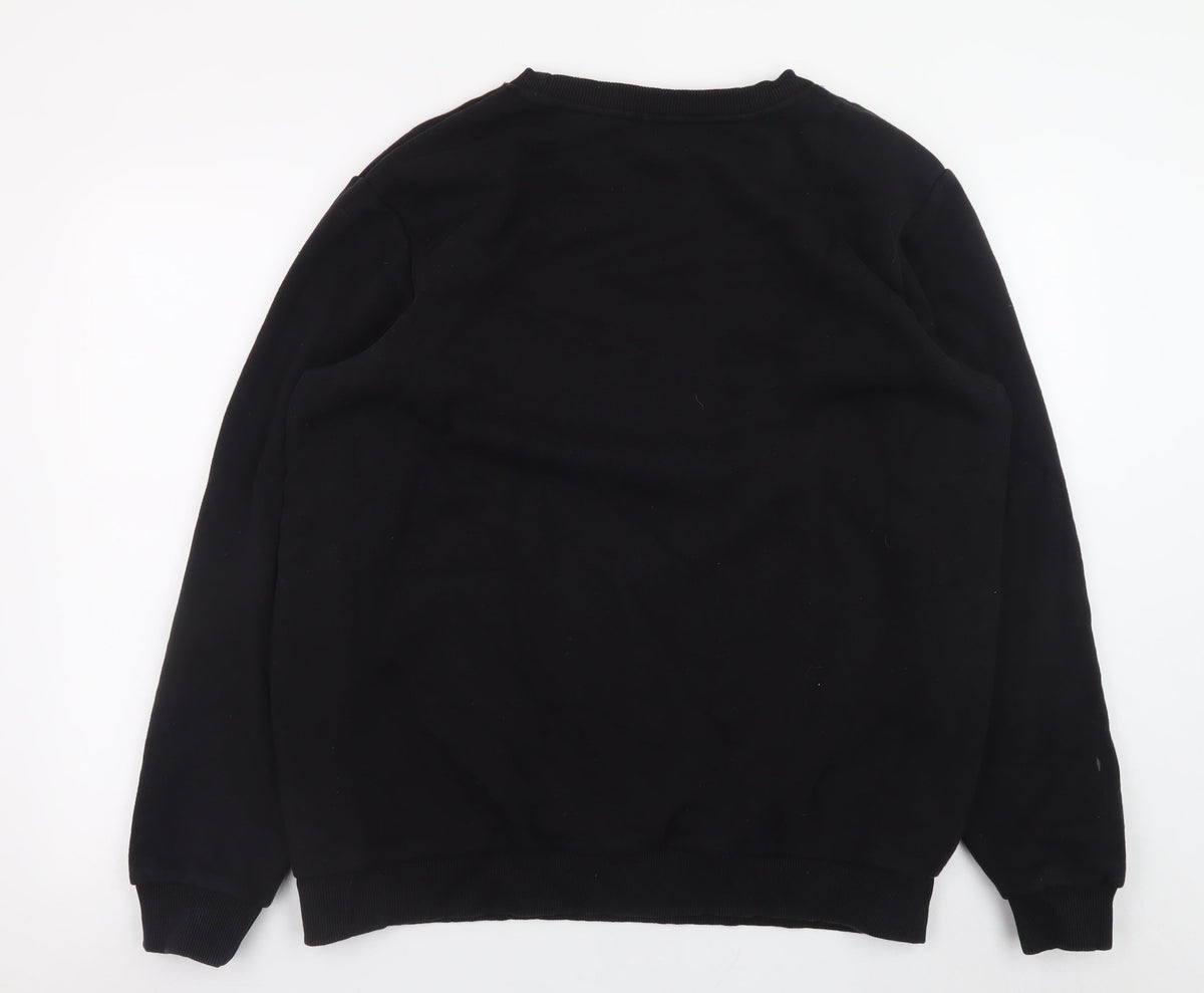 Mens UK Size XL LFC Black Pullover Sweatshirt