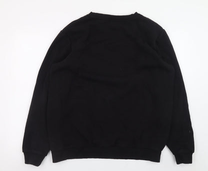 Mens UK Size XL LFC Black Pullover Sweatshirt