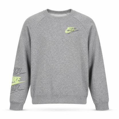 Mens UK Size S Nike Grey Pullover Sweatshirt
