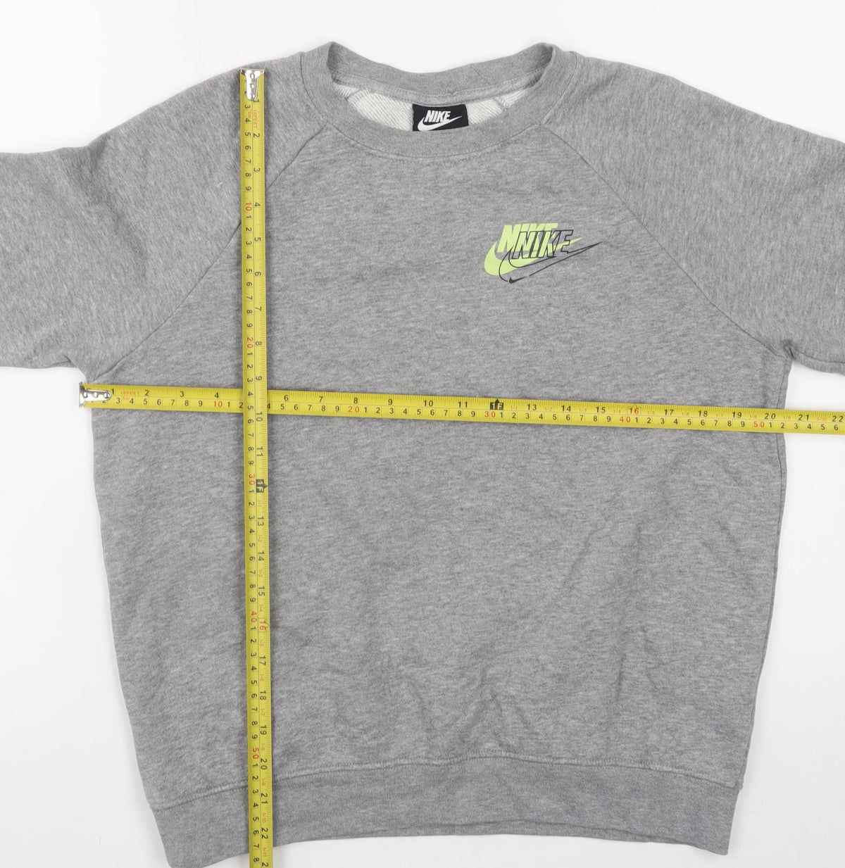 Mens UK Size S Nike Grey Pullover Sweatshirt