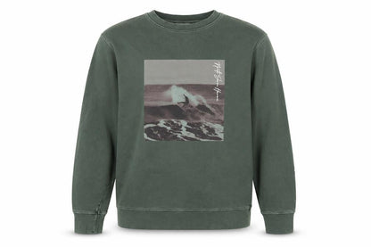 Mens UK Size L Marks and Spencer Green Pullover Sweatshirt