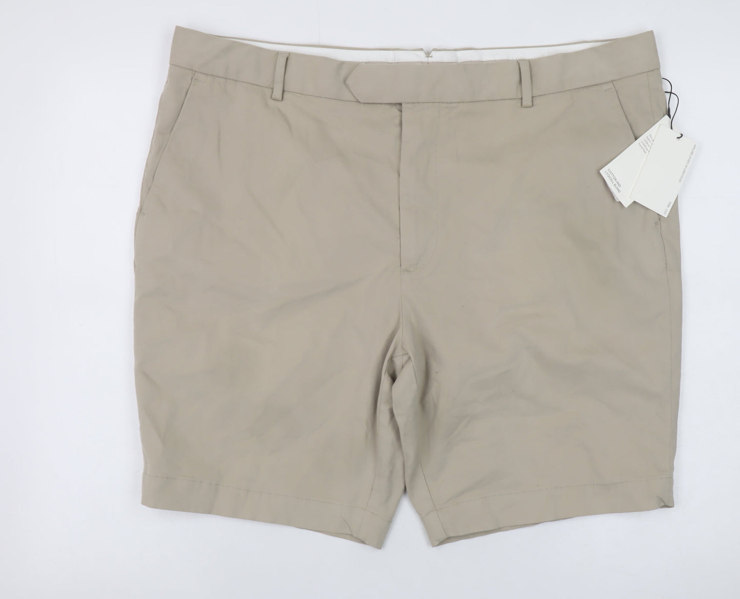 Mens UK Size 42 Marks and Spencer Regular Fit Chino Shorts