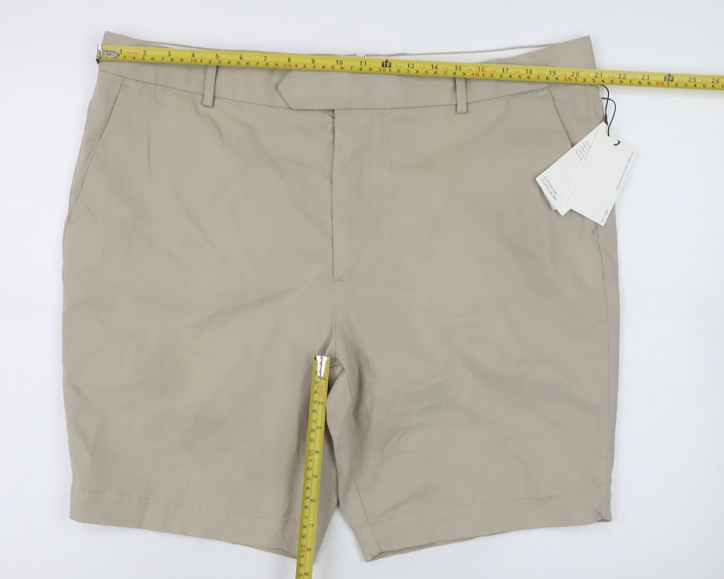 Mens UK Size 42 Marks and Spencer Regular Fit Chino Shorts