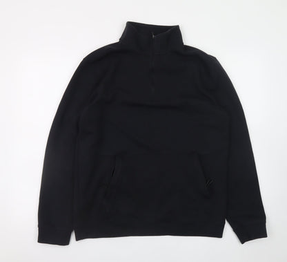 Mens UK Size M All in Motion Black Pullover Sweatshirt