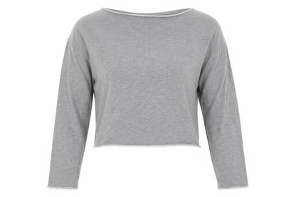 Womens UK Size 12 ASOS Grey Basic T-Shirt