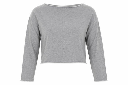Womens UK Size 12 ASOS Grey Basic T-Shirt
