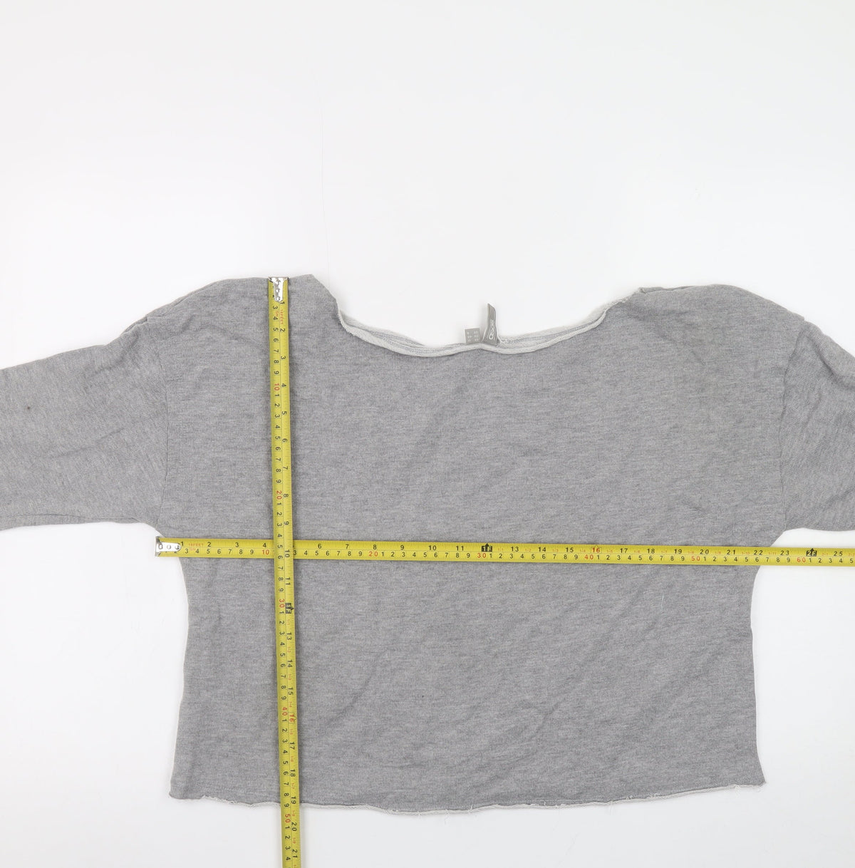 Womens UK Size 12 ASOS Grey Basic T-Shirt