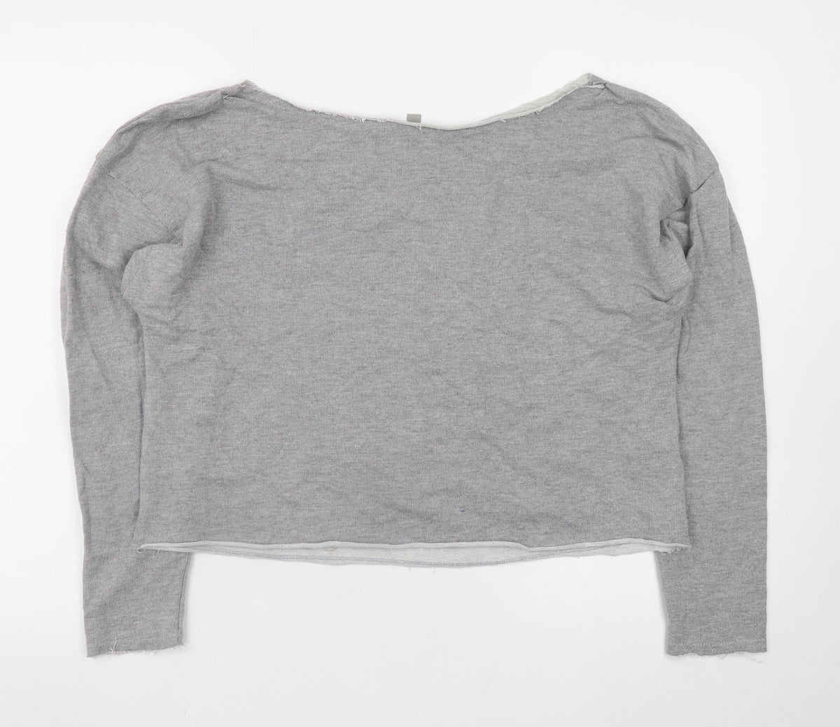 Womens UK Size 12 ASOS Grey Basic T-Shirt