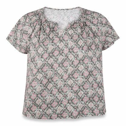 Womens UK Size 18-20 ISLE Pink Tunic Blouse