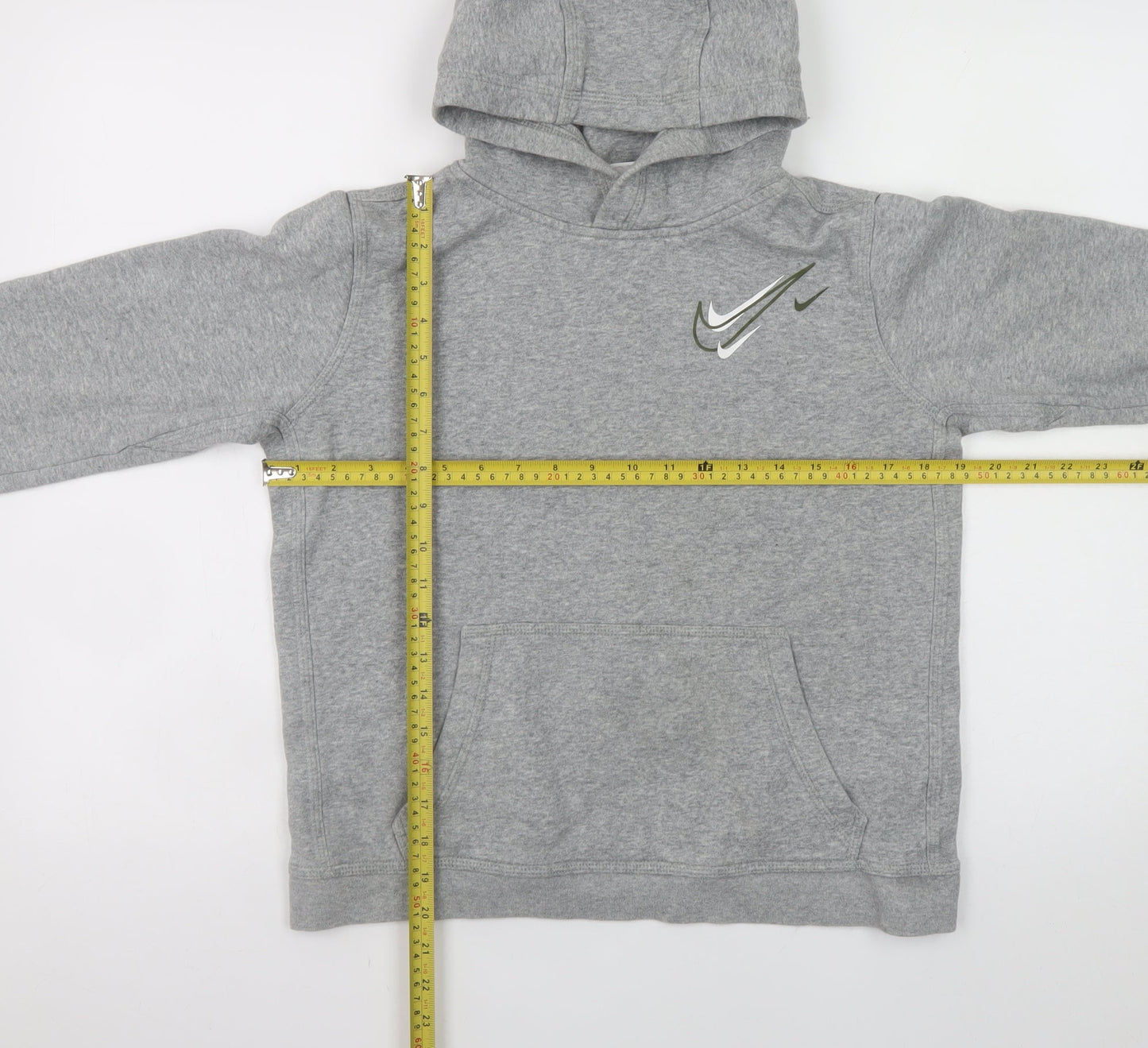 Teens UK Size XL Nike Grey Pullover Hoodie