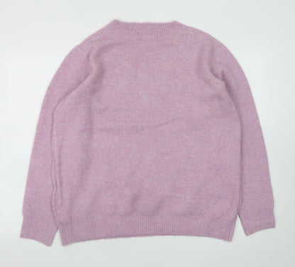 Womens UK Size 18 Bonmarché Pink Pullover Jumper