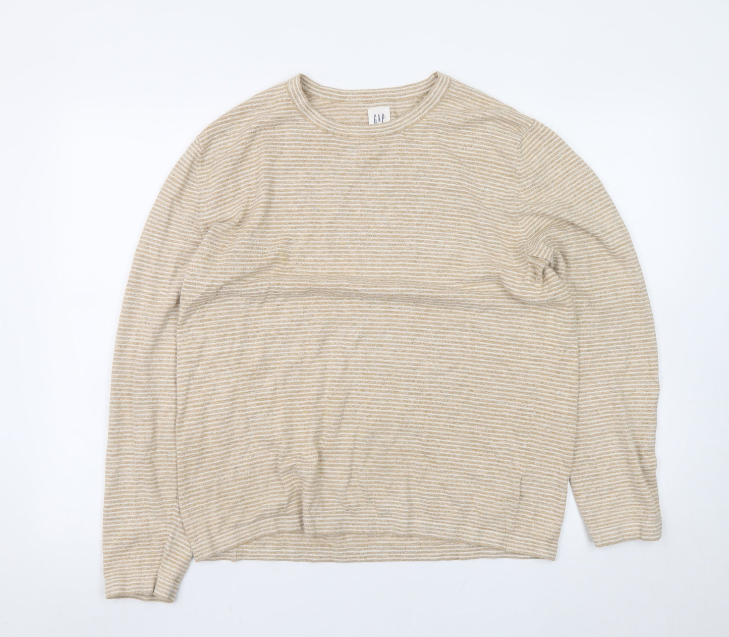 Womens UK Size M Gap Beige Pullover Jumper